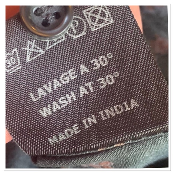 Isabel Marant Shirt Dress Gray Pink Size 2 - Picture 10 of 10